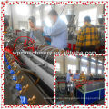 PP PE PVC WPC skirting board production line/WPC board extruder/profile machine